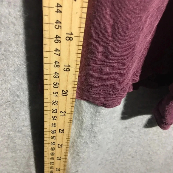 Womens Lane Bryant Blouse Tunic Length Purple Embroidery Casual Beach Whimsigoth - Picture 5 of 6